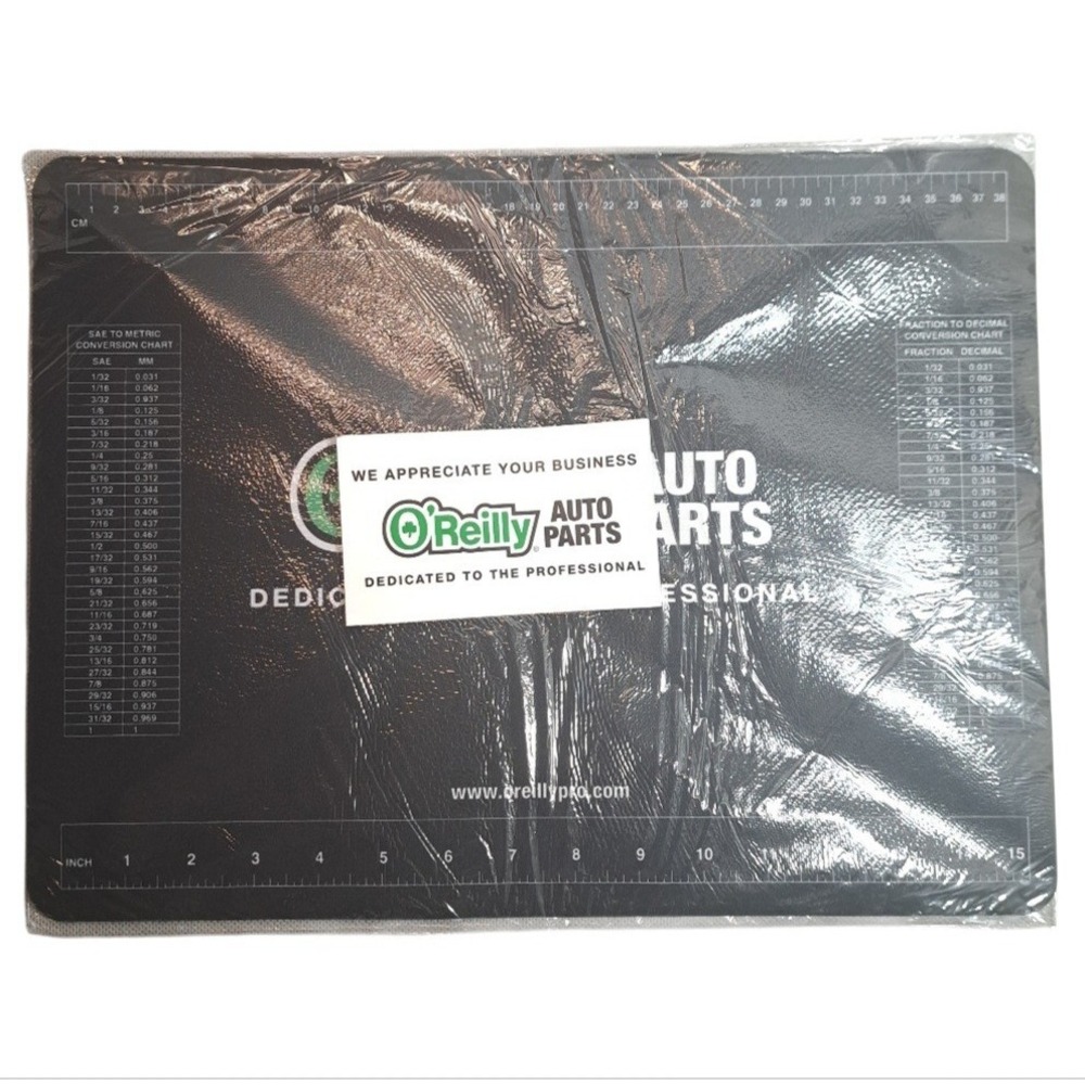 12 × 16 O'Reilly Auto Parts  Desk‎ Mat/Mouse Pad - O'Reilly's Appreciation NEW